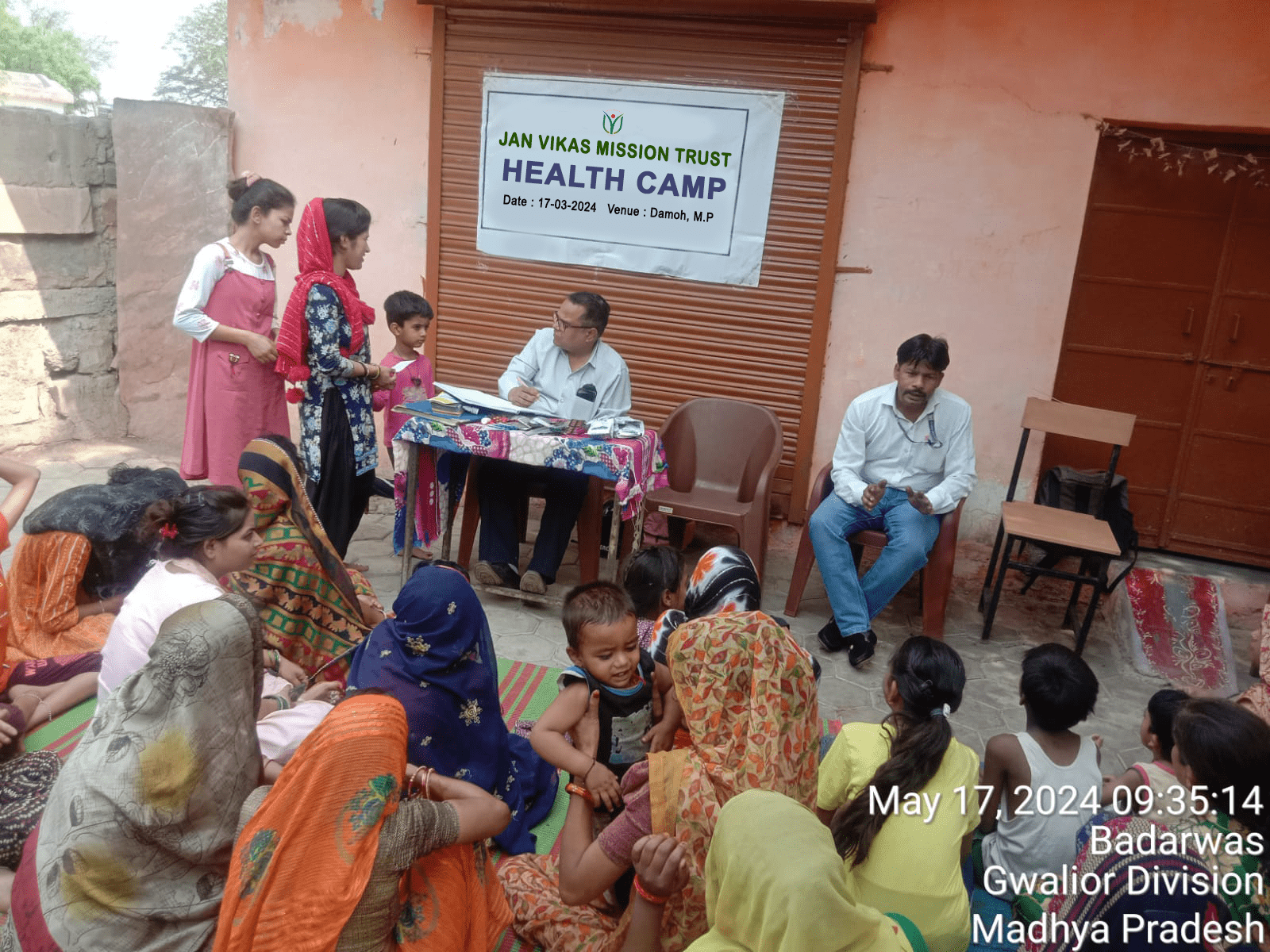 Health Camp in Rural - JVM Trust